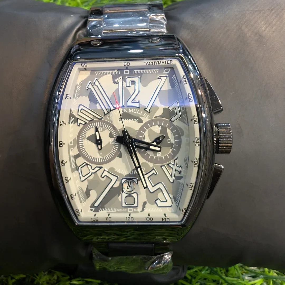 Franck Muller Stainless Steel | Technical Bold Design